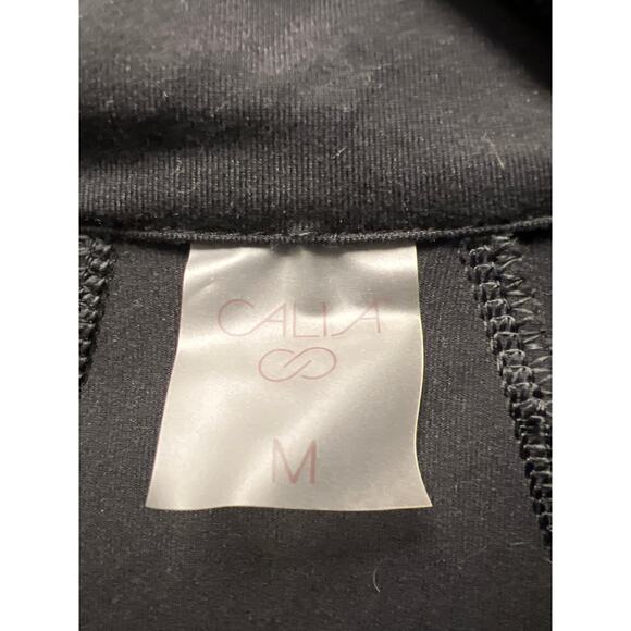 Calia Women’s Full Zip Athletic Fitness Workout Gym Yoga Jacket Size M Black - Picture 3 of 4